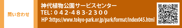 ₢킹 _AT[rXZ^[ TELFOSQ-SWR-QROO@HPFhttps://www.tokyo-park.or.jp/park/format/index045.html