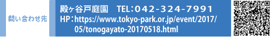 ₢킹@aJ˒뉀 TELFOSQ-RQS-VXXP@HPFhttps://www.tokyo-park.or.jp/event/2017/05/tonogayato-20170518.html
