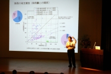 山田先生ご講演の写真