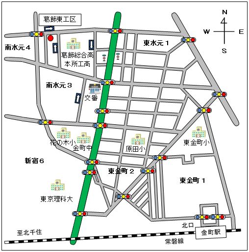 葛飾東工区地図
