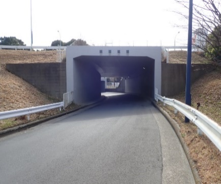 開削トンネルの写真